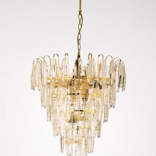 Kronleuchter Leuchte Lampe Hängelampe Wohnzimmer neu Modern gold