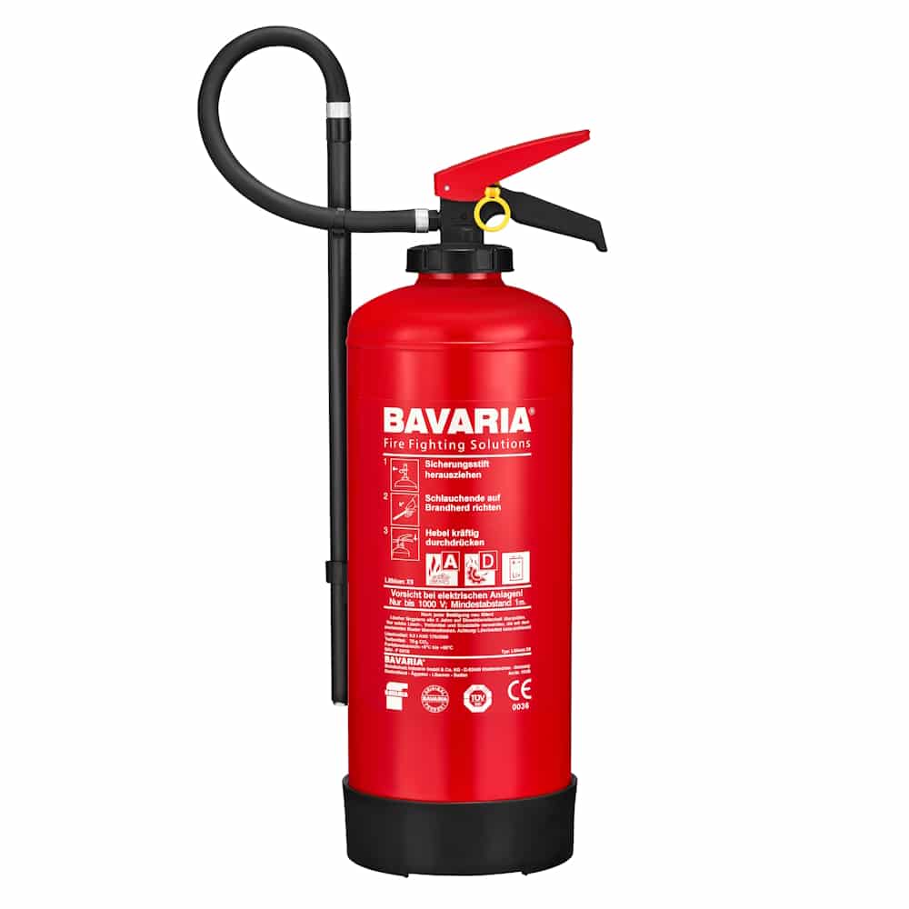 Bavaria - Lithium X9 - 9l - Lithium-Auflade-Feuerlöscher