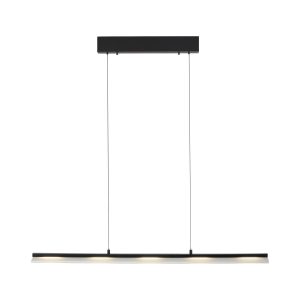 LED-Pendelleuchte NELE 1-flammig in Farbe schwarz