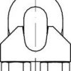Drahtseilklemmen DIN 741 A 2 8 mm / M 6 5/16 ähnl. DIN 741 A - Gallery 1 Drahtseilklemmen DIN 741 A 2 8 mm / M 6 5/16 ähnl. DIN 741 A
