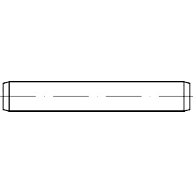Zylinderstifte ISO 2338 A 4 8 m6 x 70
