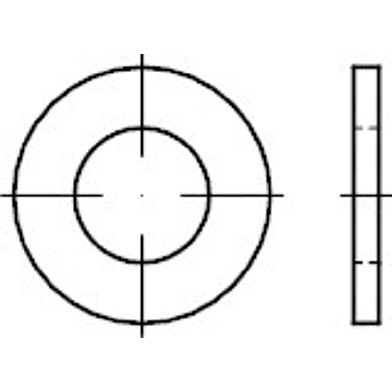 Scheiben ISO 7089 St. 3 3;2 x 7 x 0;5 200 HV; galv. vernicke Scheiben ISO 7089 St. 3 3;2 x 7 x 0;5 200 HV; galv. vernicke