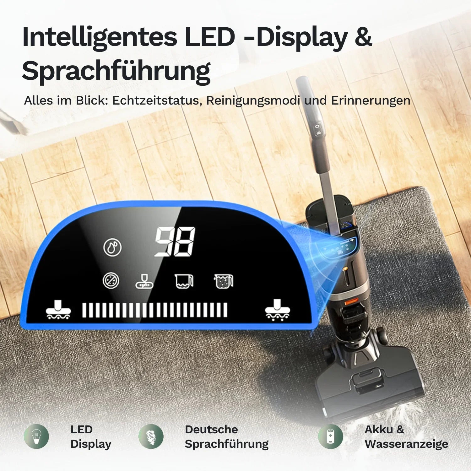 Lazurec L5 Nass-Trocken-Sauger – Komplettpaket