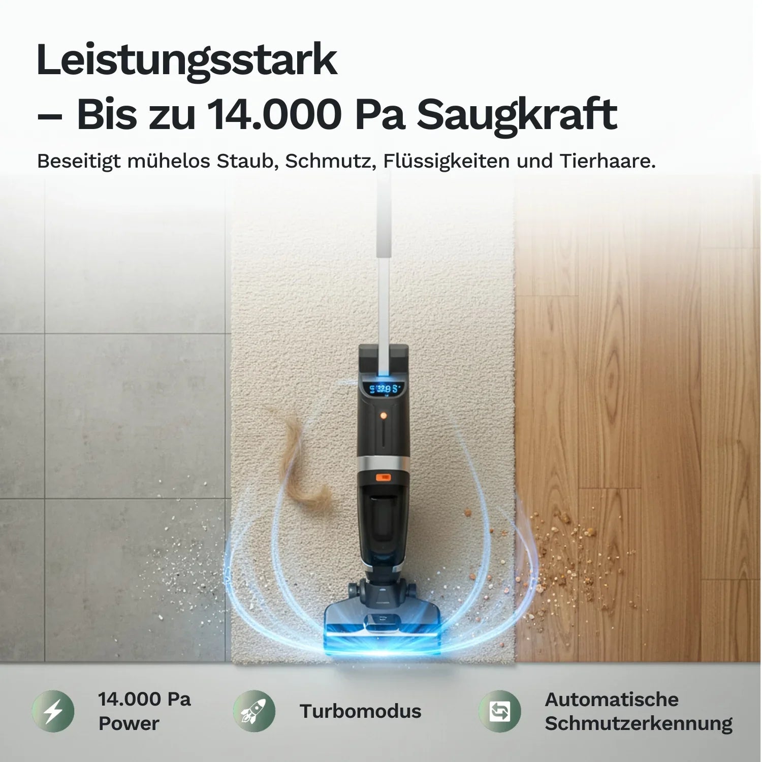 Lazurec L5 Nass-Trocken-Sauger – Komplettpaket