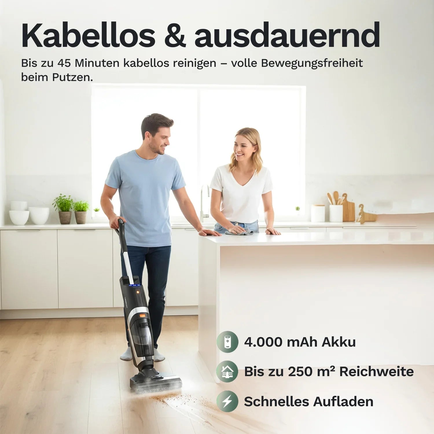 Lazurec L5 Nass-Trocken-Sauger – Komplettpaket