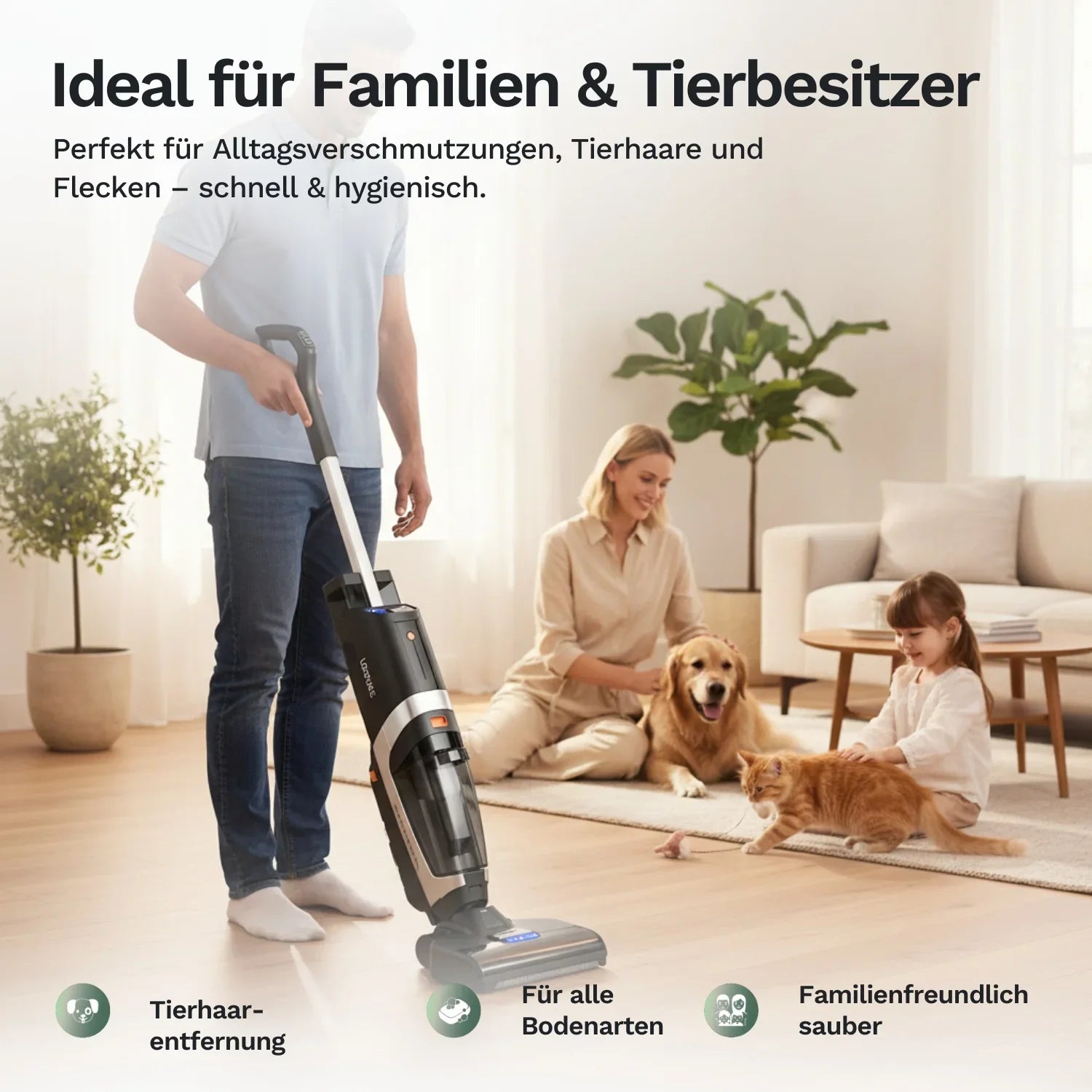 Lazurec L5 Nass-Trocken-Sauger – Komplettpaket