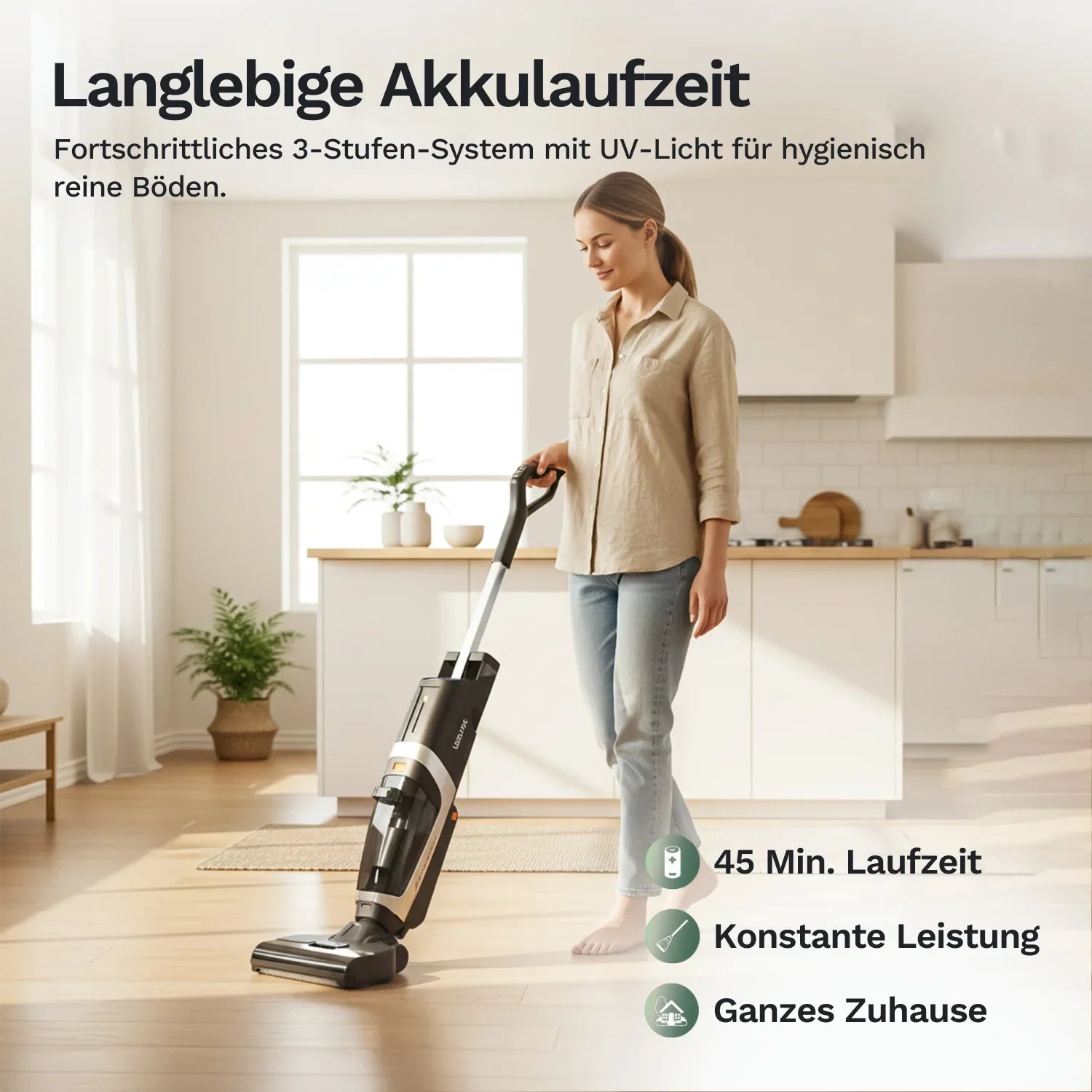 Lazurec L5 Nass-Trocken-Sauger – Komplettpaket