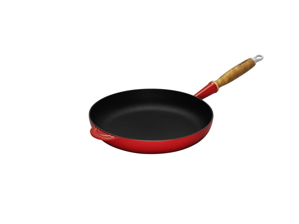 Le Creuset Bratpfanne Ø ca. 24cm Kirschrot