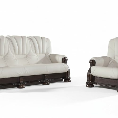 Leder Sofagarnitur der Luxus Klasse mit echtem Holzgestell Garnitur 3+2 Sofa Leder Sofagarnitur der Luxus Klasse mit echtem Holzgestell Garnitur 3+2 Sofa