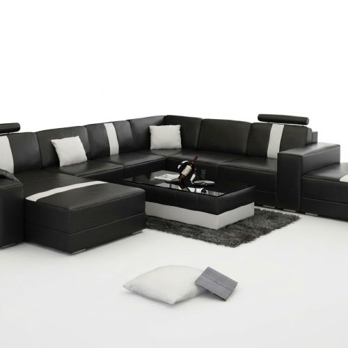 Ledersofa Ecksofa Sofa Couch Design Sitz Polster Garnitur Wohnlandschaft 217S Ledersofa Ecksofa Sofa Couch Design Sitz Polster Garnitur Wohnlandschaft 217S
