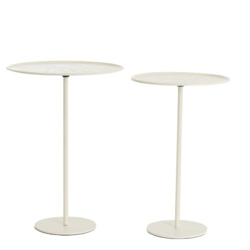Light & Living Beistelltisch-Set LIA in Farbe creme