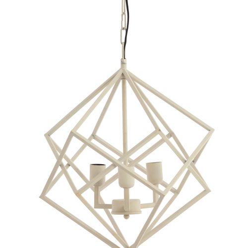 Light & Living Hängeleuchte DRIZELLA Durchm. 46x56cm in creme