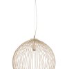 Light & Living Hängeleuchte RILANA Durchm. 45x45cm in beige matt Light & Living Hängeleuchte RILANA Durchm. 45x45cm in beige matt