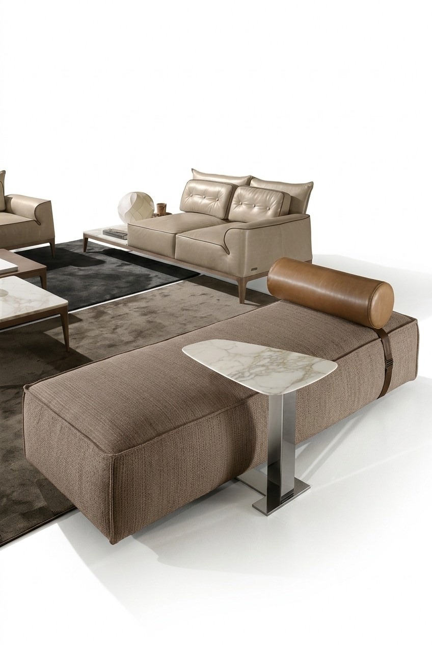 Luxus Chaiselongue Stoff Wohnzimmer Design Sofa Braun Möbel Couchen Prianera Luxus Chaiselongue Stoff Wohnzimmer Design Sofa Braun Möbel Couchen Prianera