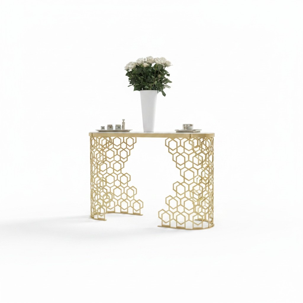 Luxus Konsole Design Konsolen Tisch Möbel Sideboard Einrichtung Gold Luxus Konsole Design Konsolen Tisch Möbel Sideboard Einrichtung Gold