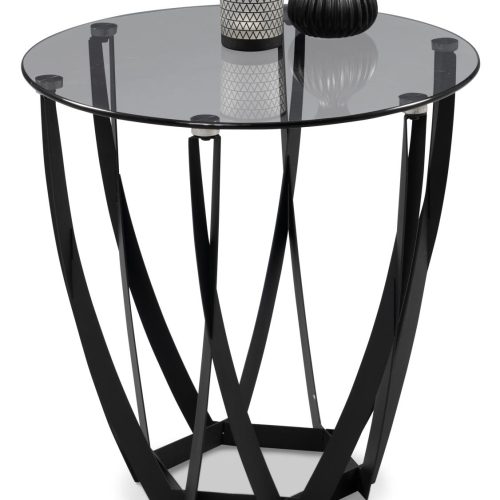 M2 Kollektion Beistelltisch Maya in Tischplatte Sicherheitsglas | 38040184