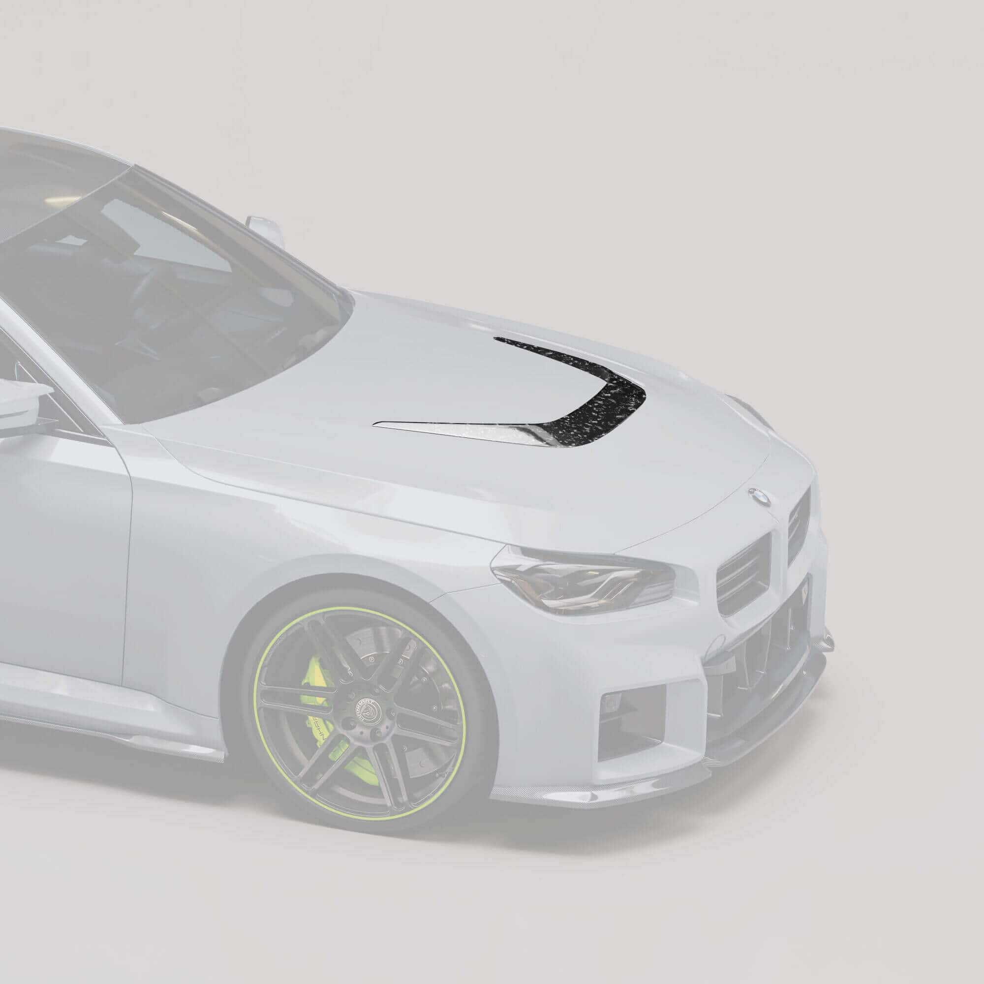 Carbon Haubenabdeckung für BMW M2 G87 - MANHART Forged Carbon Carbon Haubenabdeckung für BMW M2 G87 - MANHART Forged Carbon