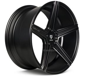 MB Design KV1 schwarz seidenmatt Felge 10×22 – 22 Zoll 5×120 Lochkreis MB Design KV1 schwarz seidenmatt Felge 10×22 – 22 Zoll 5×120 Lochkreis