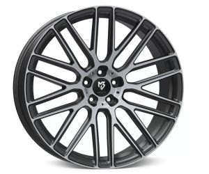 MB Design KV4 grau matt poliert Felge 9x20 - 20 Zoll 5x112 Lochkreis MB Design KV4 grau matt poliert Felge 9x20 - 20 Zoll 5x112 Lochkreis
