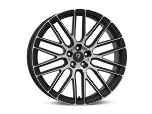 MB Design KV4 Mattschwarz poliert Felge 8,5x19 - 19 Zoll 5x108 Lochkreis MB Design KV4 Mattschwarz poliert Felge 8,5x19 - 19 Zoll 5x108 Lochkreis