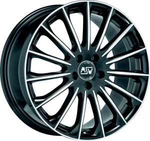 MSW 30 GLOSS BLACK F. POL. Felge 8,5x18 - 18 Zoll 5x112 Lochkreis MSW 30 GLOSS BLACK F. POL. Felge 8,5x18 - 18 Zoll 5x112 Lochkreis
