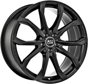 MSW 48 MATT BLACK Felge 8x18 - 18 Zoll 5x127 Lochkreis