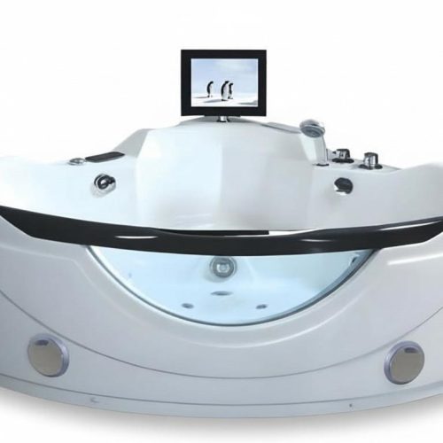 Massagebadewanne Whirlpool Badewanne Blubberbad Spa-Bad Whirlwanne 150x150 cm