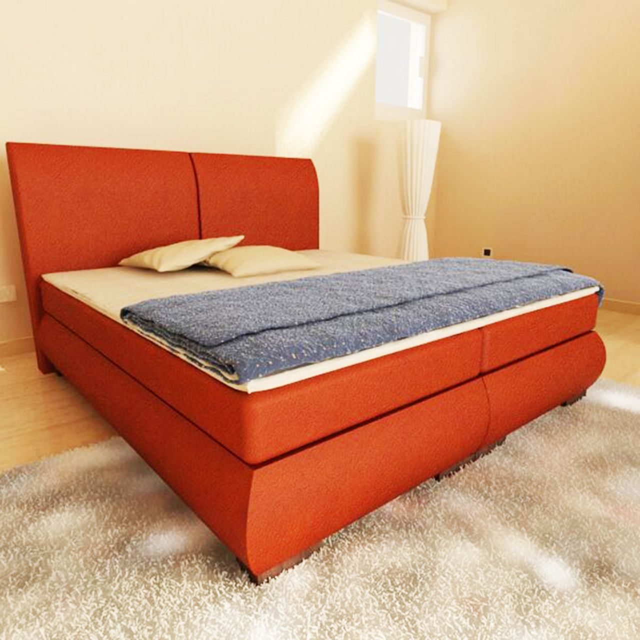 Boxspringbett Schlafzimmerbett MATERA 80x200 cm