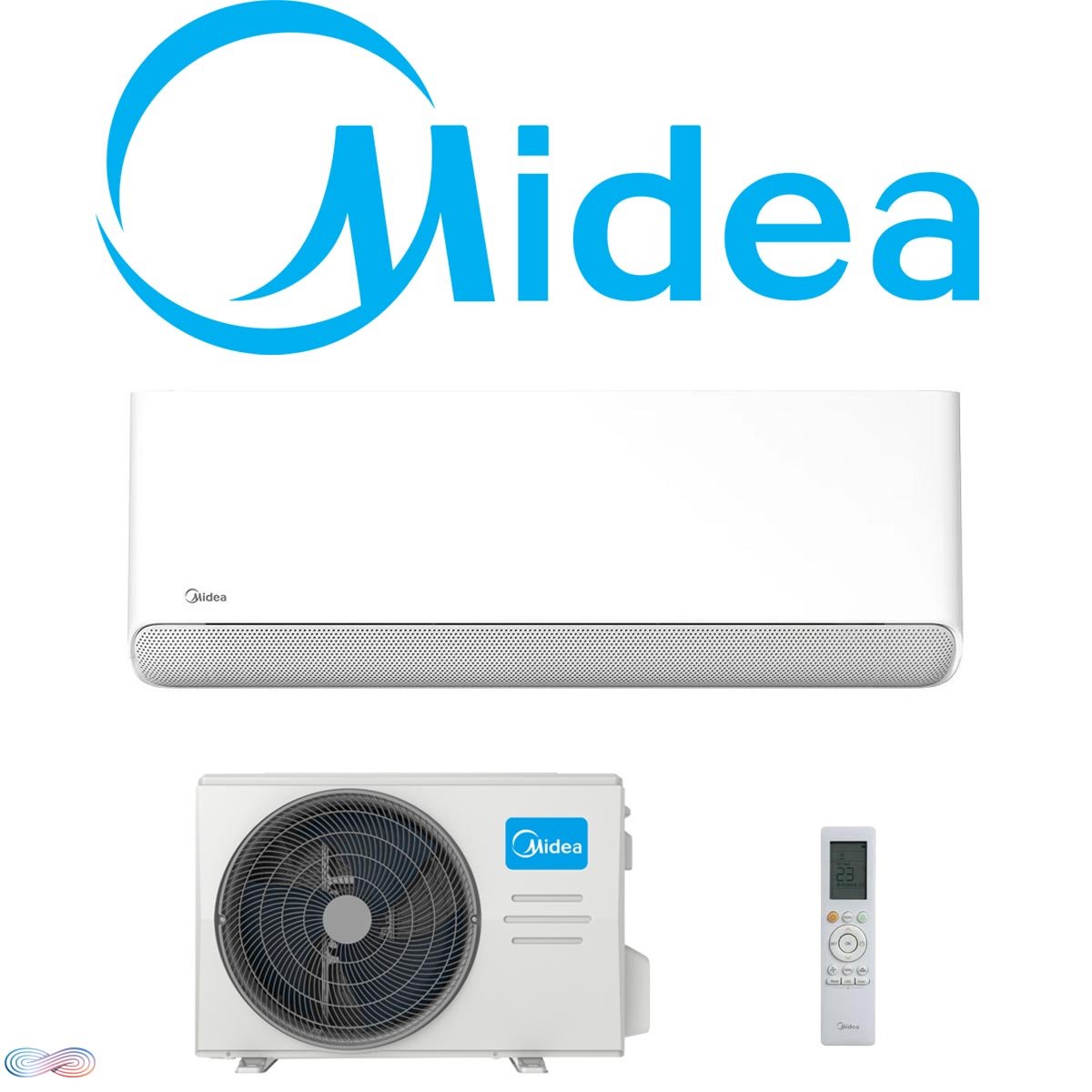 Midea Klimaanlage BreezelessE 09 Singlesplit Set | 2,79 kW"" Midea Klimaanlage BreezelessE 09 Singlesplit Set | 2,79 kW""
