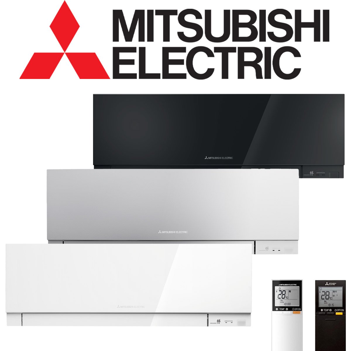 Mitsubishi Electric Premium MSZ-EF 3,5 kW | Wandgerät | in 3 Farben"" Mitsubishi Electric Premium MSZ-EF 3,5 kW | Wandgerät | in 3 Farben""