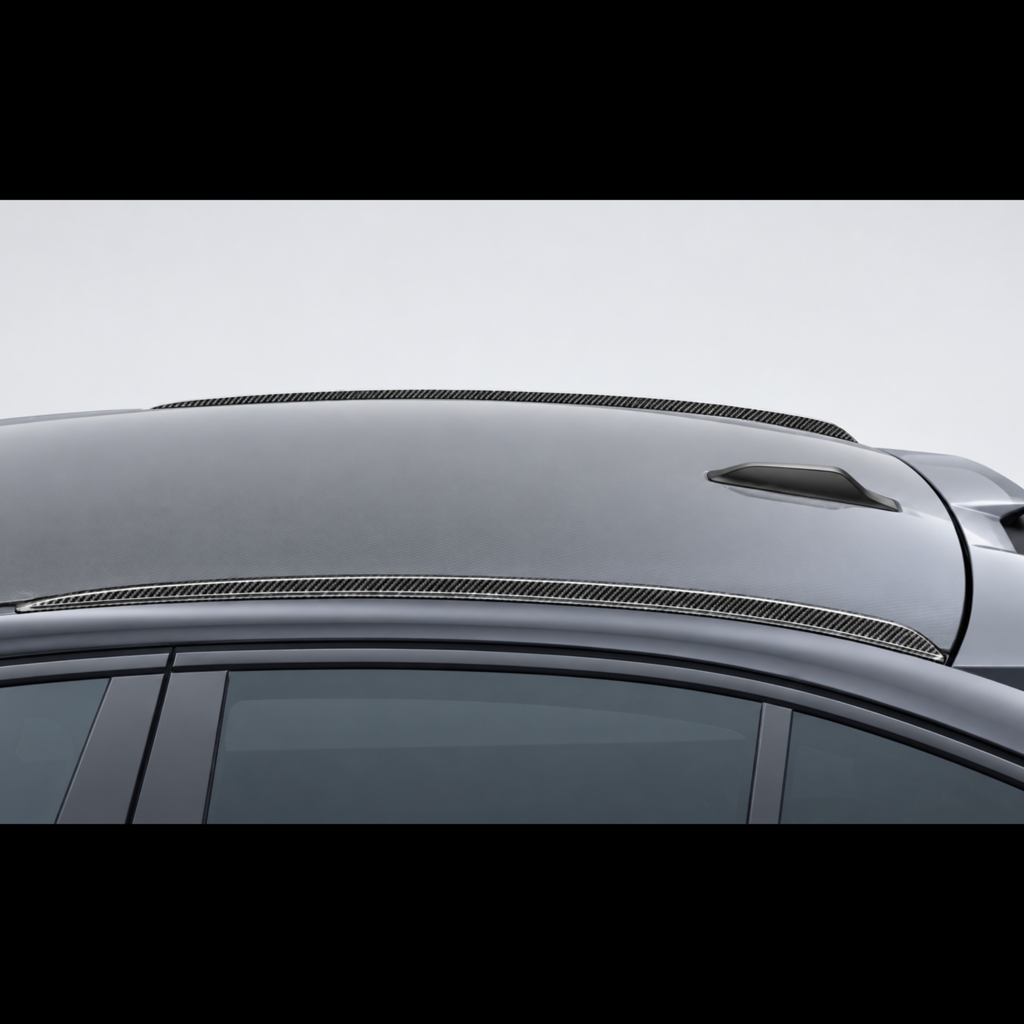 Carbon Dach Luftstrom Stabilisatoren Streetfighter für BMW M5 G90 - MANHART Carbon