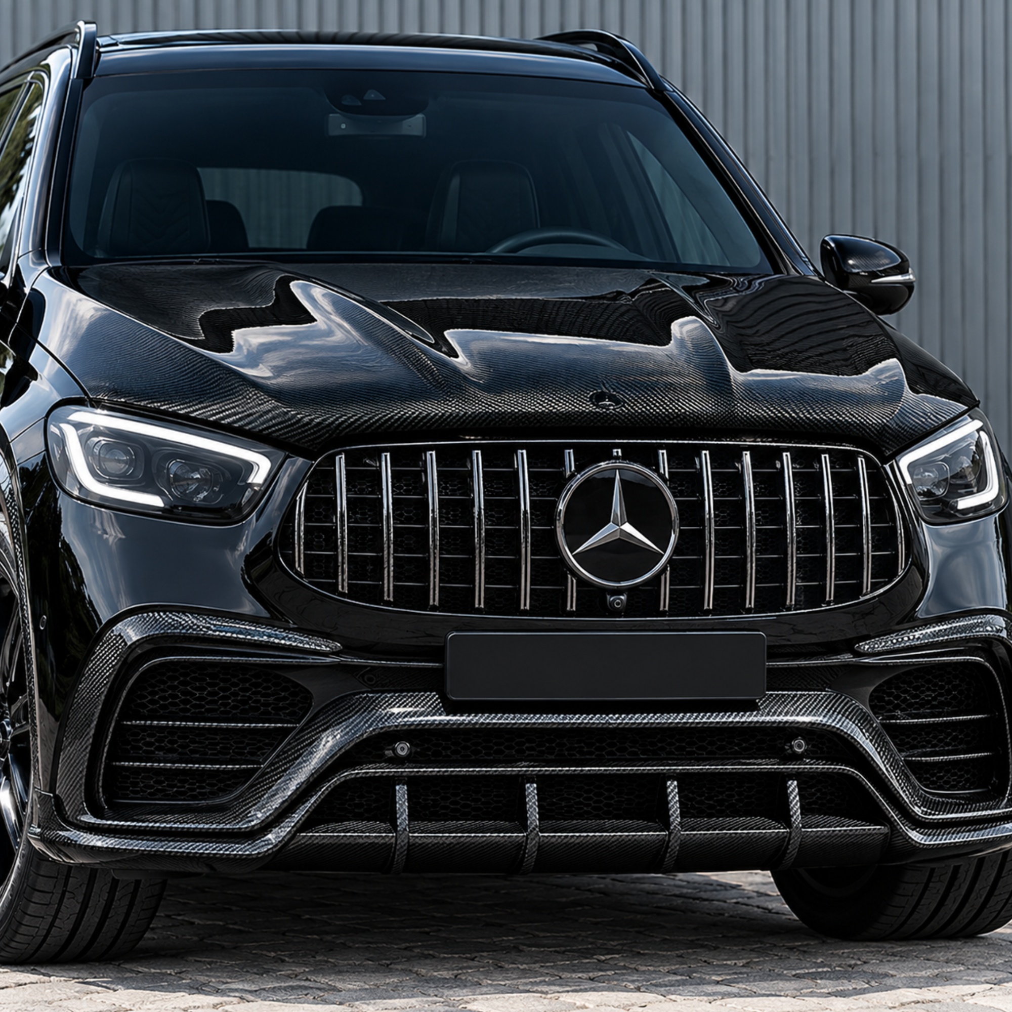 Carbon Motorhaube für Mercedes-Benz GLC Coupe - MANHART