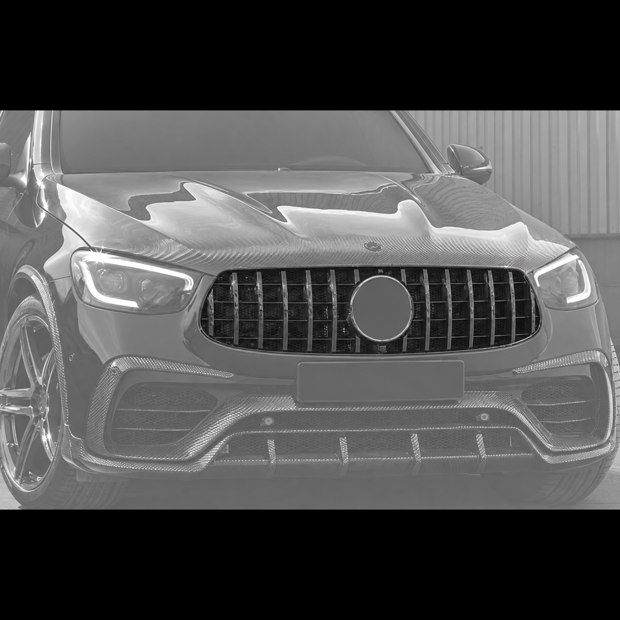 Carbon Grill für Mercedes-Benz GLC Coupe - MANHART Carbon Grill für Mercedes-Benz GLC Coupe - MANHART