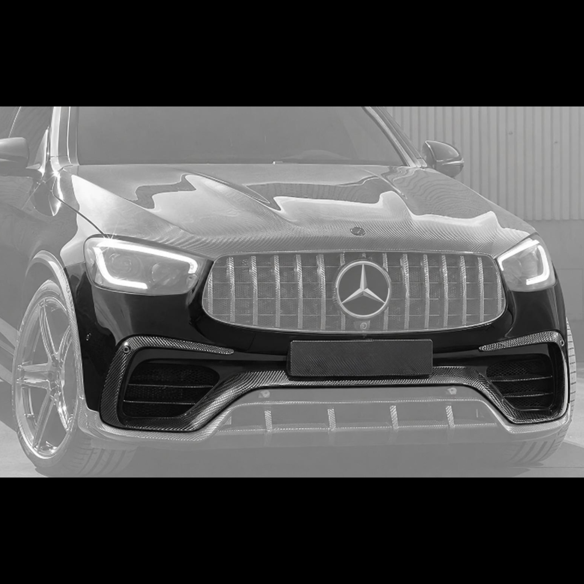 Carbon Frontschürze für Mercedes-Benz GLC Coupe – MANHART
