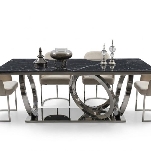 Modern Einrichtung Set Luxus Möbel Esstisch Neu 4х Stühle Design Sideboard Modern Einrichtung Set Luxus Möbel Esstisch Neu 4х Stühle Design Sideboard