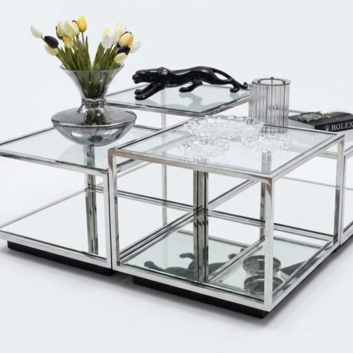 Modern Glas Couchtisch Wohnzimmer Möbel Neu Design Einrichtung