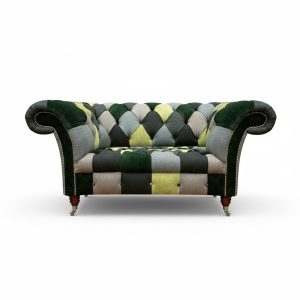 Modern Luxus Sofa Dreisitze Couch Wohnzimmer Mehrfarbig Polstermöbel
