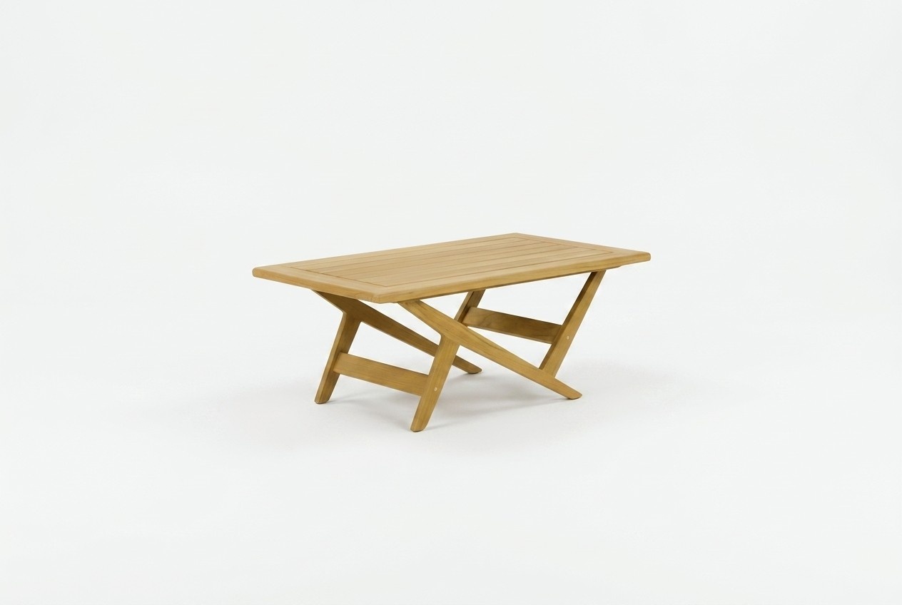 Moderner Holztisch Designer Terrassenmöbel Robuster Outdoor Kaffeetisch Moderner Holztisch Designer Terrassenmöbel Robuster Outdoor Kaffeetisch