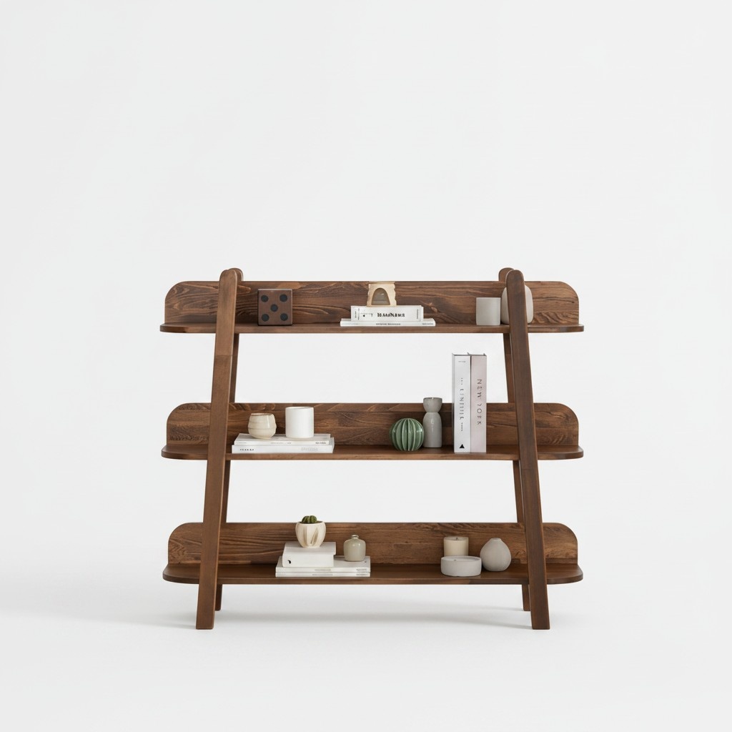 Modernes Dunkelbraunes Bücherregal Designer Regale Holz Ablagenregale Modernes Dunkelbraunes Bücherregal Designer Regale Holz Ablagenregale