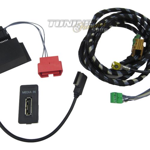 Multimedia MEDIA IN Interface iPhone USB MP3 für VW Navi Discover Composition