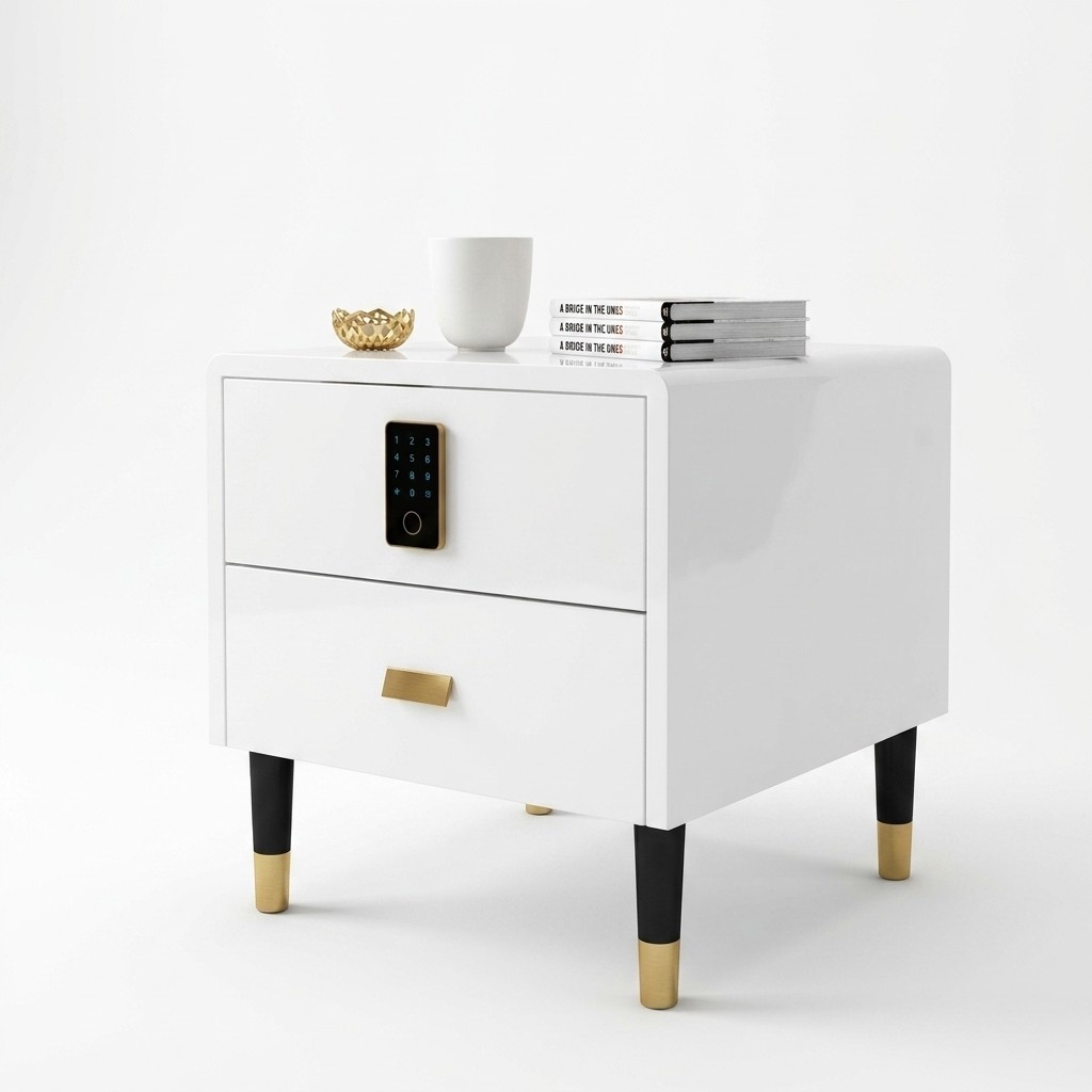 Nachttisch Nachtschrank Kommode Beistelltisch Deko Konsole Hochglanz Gold Nachttisch Nachtschrank Kommode Beistelltisch Deko Konsole Hochglanz Gold