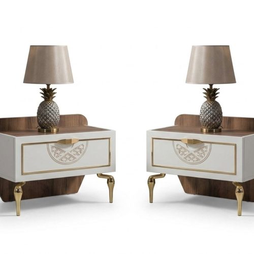 Nachttische Schlafzimmer Beistelltisch Chesterfield Tische Konsolen