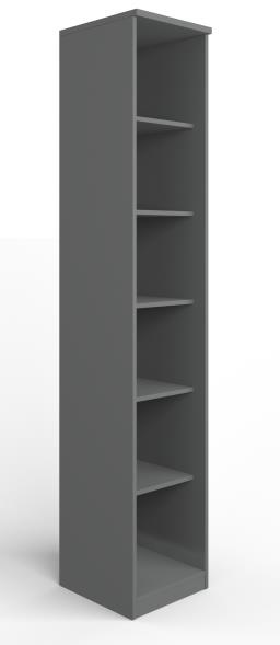 Nowy Styl Regalschrank E10 in Grau Nowy Styl Regalschrank E10 in Grau