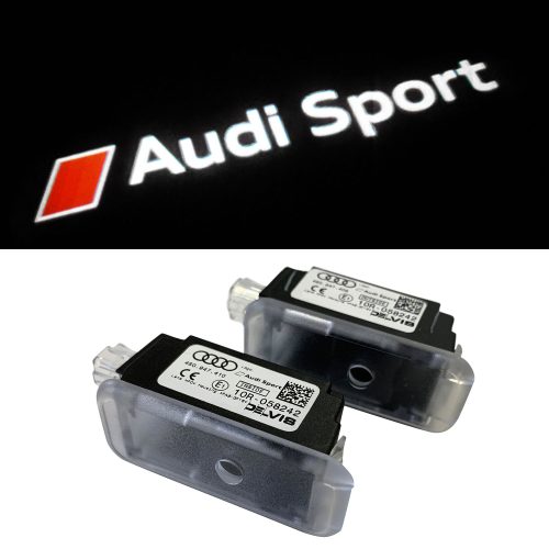 Original Audi Sport LED Einstiegsbeleuchtung Tür Logo Projektor für viele Audi Original Audi Sport LED Einstiegsbeleuchtung Tür Logo Projektor für viele Audi