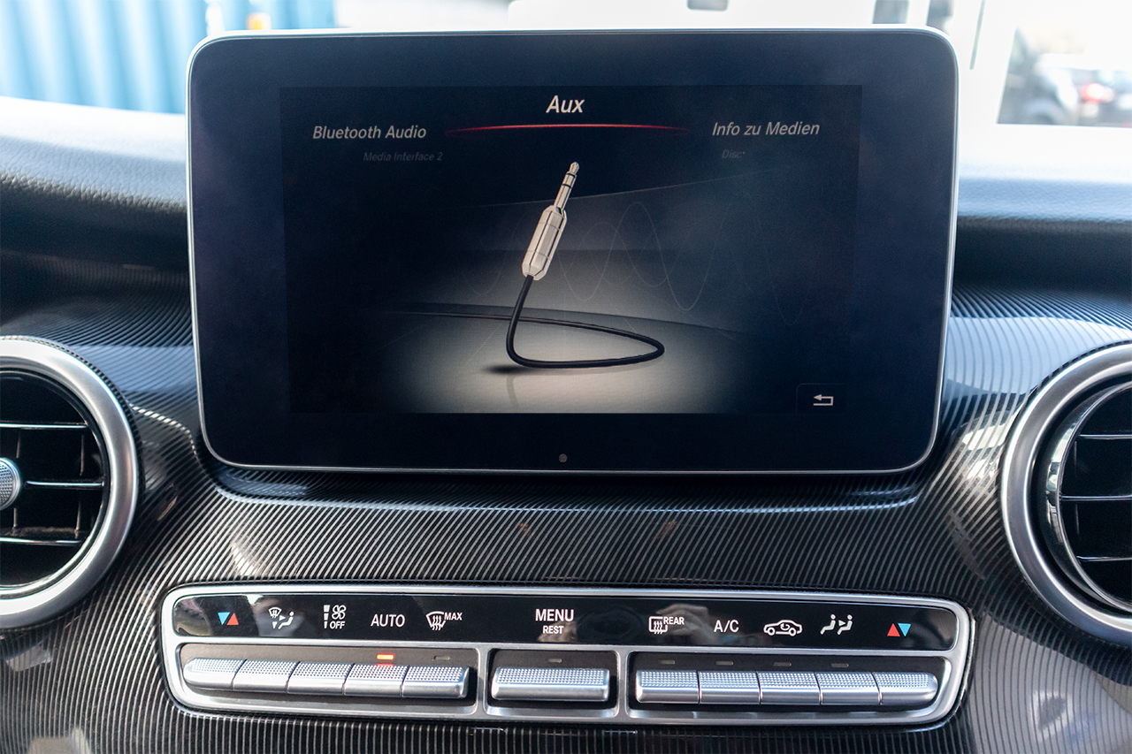 Original Kufatec Komplettset AUX IN ICON Aktivator für Mercedes NTG5