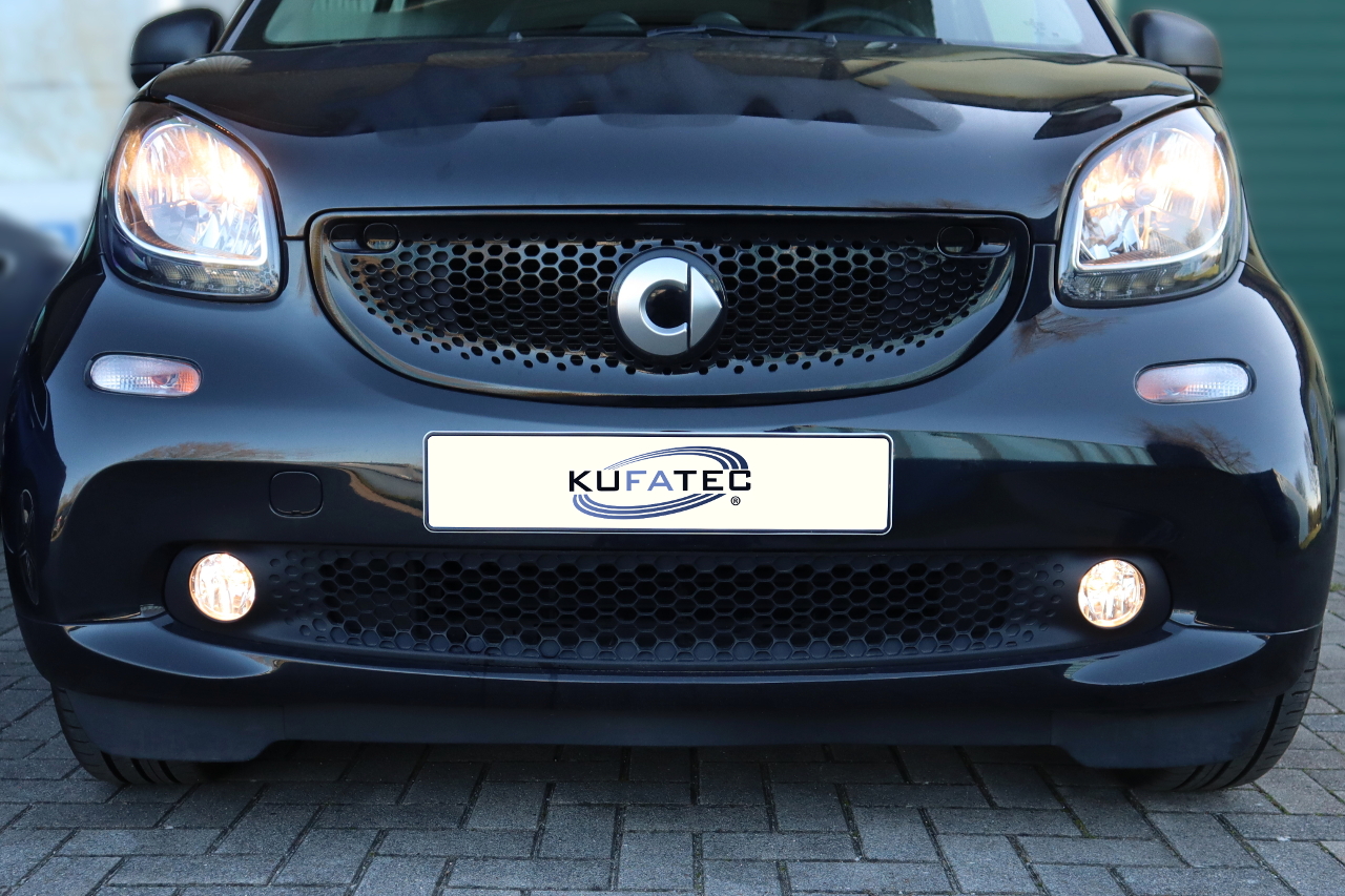 Original Kufatec Nachrüst-Set Nebelscheinwerfer für Smart fortwo 453 Coupé / Cabrio