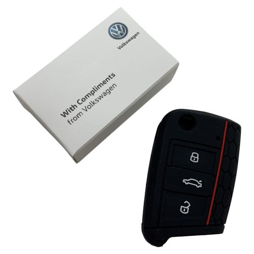 Original VW GTI Schlüsseltasche Hülle Key Cover Silikon für VW Golf 7 VII