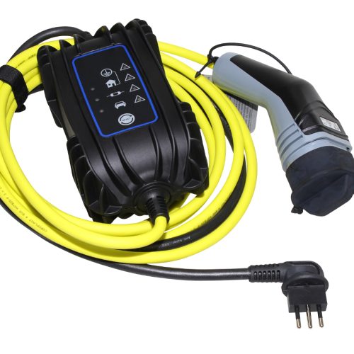 Original VW Ladekabel Elektroauto für 230V Steckdose Typ 2 / L (8A) 12E971675CC Italienischer Standard für VW Audi Seat Skoda