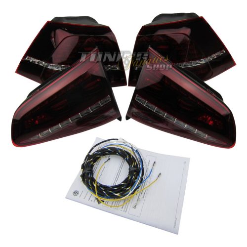 Original VW Schwarz R Facelift LED Rückleuchten LAUFBLINKER für VW Golf VII 7 Original VW Schwarz R Facelift LED Rückleuchten LAUFBLINKER für VW Golf VII 7