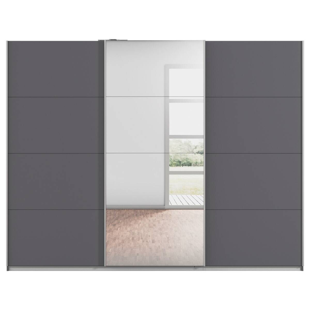 Kleiderschrank Kulmbach grau B/H/T: ca. 271x210x62 cm